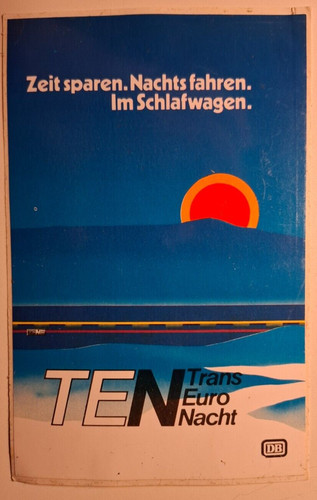 Aufkleber ten trans euro - aufkleber, "ten