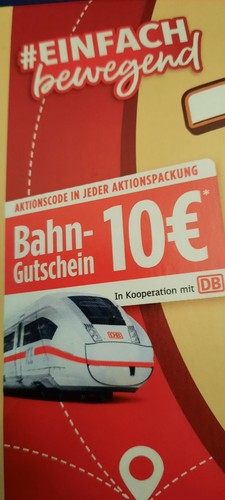Deutsche bahn gutschein 10 - deutsche,