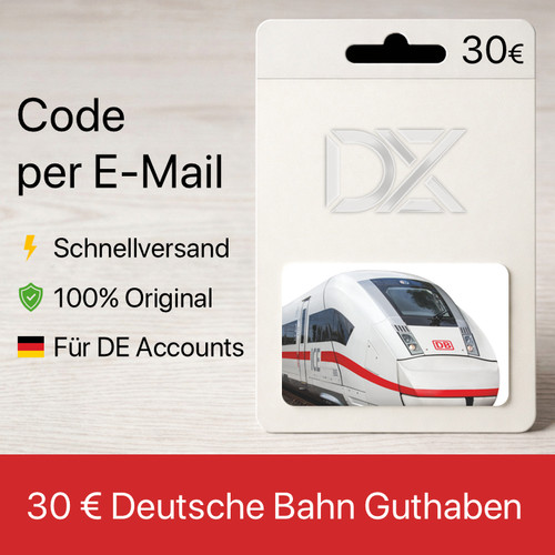 Deutsche bahn 30 euro - 30€,