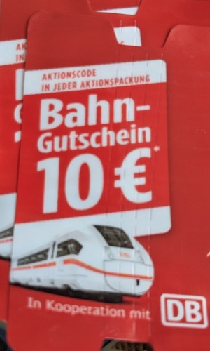 Euro deutsche bahn - 10,