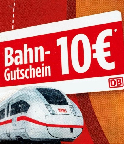 Oder gutschein 10 euro - oder, db