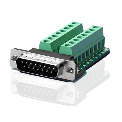 Euroharry db15 2row auf pol - db15,