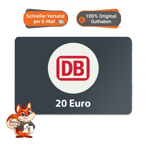 Deutsche bahn euro - 20€,