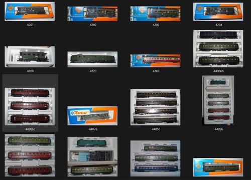 Roco reisezugwagen set - roco, h0